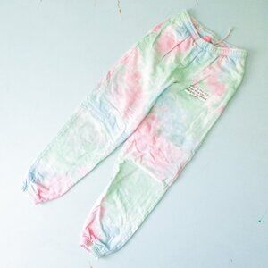 MTTM All Rights Reserved Tie Dye High Rise Jogger Sweatpants Size Medium